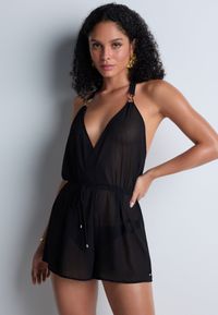 Aubade - Combishort - Taille L - Noir