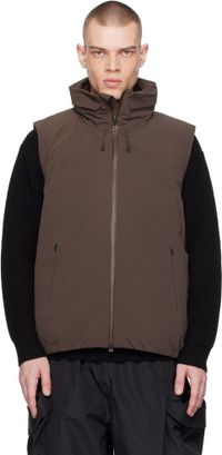 Descente ALLTERRAIN Brown Mizusawa Invisible INV-08 Down Vest