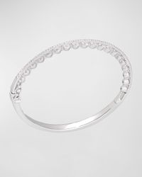 18K White Gold Marea Bracelet with Diamonds
