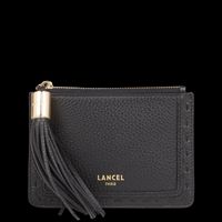 Lancel - Porte-carte en cuir - Taille Unique - Noir
