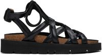 A.P.C. Black Natacha Ramsay-Levi Edition Iliade Sandals