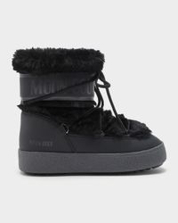 Ltrack Faux Fur Ankle Snow Boots