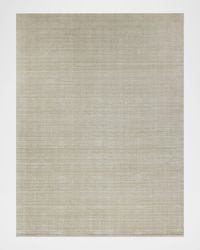 Martelli Modern Hand-Loomed Light Beige Rug, 9' x 12'