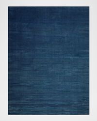 Velutto Hand-Loomed Navy Rug, 12' x 15'