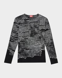 Men's K-Cadmo Distressed Sweater