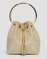 Bon Bon Metallic Bucket Bag