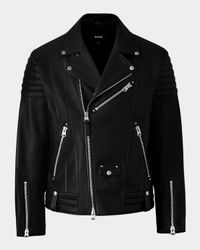 Men's Kenneth Leather Perfecto Biker Jacket