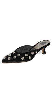 Dolce Vita Clara Embellished Mules Nero 8.5