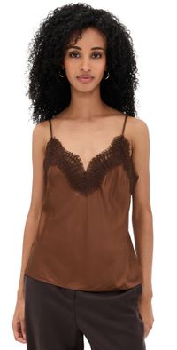 A. L.C. Presley Top Brunette/Chocolate M