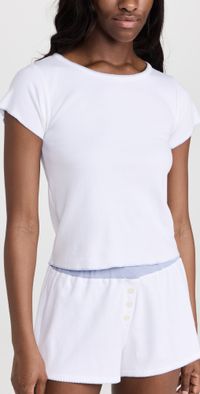 Cozyland by Morgan Lane Baby Jean Tee Chalk P