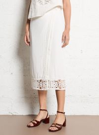 La Petite Etoile - Jupe courte - Taille 3 - Blanc
