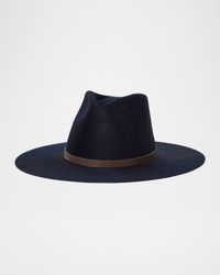 Harley Wool & Suede Fedora Hat