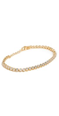 Madewell Tennis Bracelet Pale Gold One Size