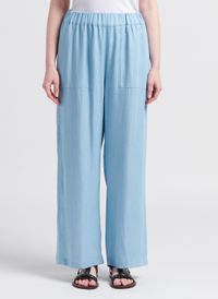 Rita Row - Pantalon large - Taille L - Bleu