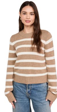 La Ligne Jack Sweater Camel/Cream XL