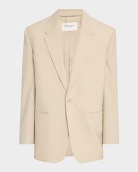 Men's Wool-Silk Relaxed Sport Coat