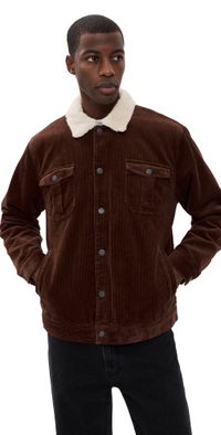 Katin Harris Corduroy Jacket Mahogany S