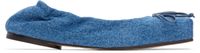JACQUEMUS Ballerines bleues - La casa