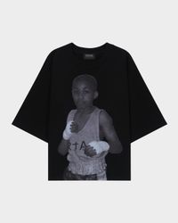 x DDG Men's Austin Portrait-Print T-Shirt