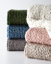 Hannah Chunky Knit Throw