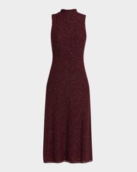 Marian Metallic Maxi Dress