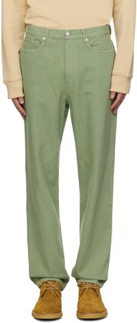 A.P.C. Green Martin Jeans
