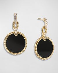 DY Elements Convertible Drop Earrings in 18K Gold