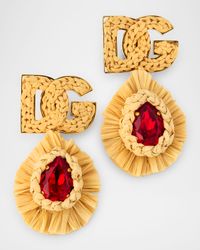 Bijoux Clip Earrings with DG Logo