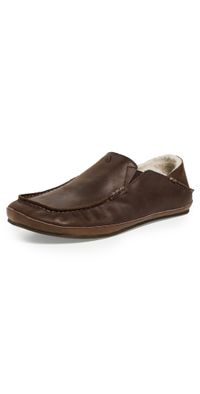 OluKai Moloa Slippers Dk Wood 8