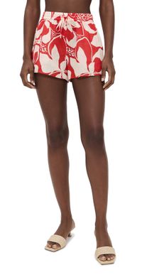 LSPACE Rio Shorts Hibiscus Bloom L