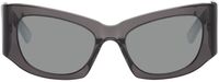 Balenciaga Gray Square Sunglasses