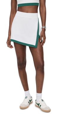 Splits59 Monah Rigor Skort White/Arugula L