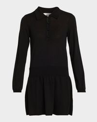 The Smart Polo Wool Mini Dress