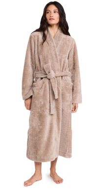 Eberjey Renew Plush Long Robe Toffee S