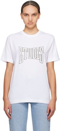 Études White Wonder Boxing T-Shirt
