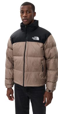 The North Face 1996 Retro Nuptse Jacket Mocha Brown/TNF Black L