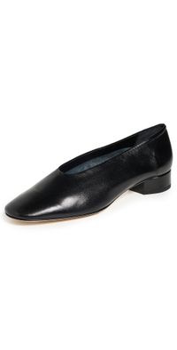 AEYDE Delia Nappa Leather Heels Black 37