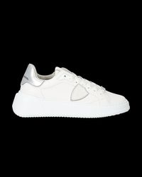 Philippe Model - Baskets tres temple tennis - Taille 41 - Blanc