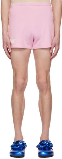 Liberal Youth Ministry SSENSE Exclusive Pink Dream Center Shorts