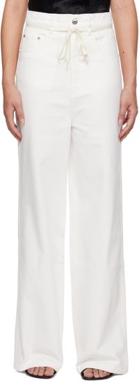 Nanushka Off-White Sato Jeans
