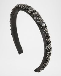 Charna Embellished Silk Headband