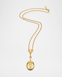 Oval Locket Necklace