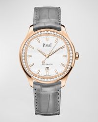 Polo 36mm 18K Rose Gold Diamond Auto Watch