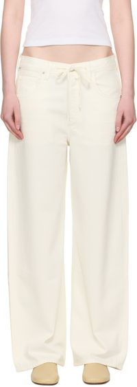 Citizens of Humanity Off-White Baggy Brynn Jeans