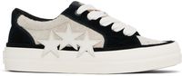 AMIRI Baskets de planchiste basses Sunset noir et blanc cassé