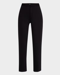 Cropped Slim-Fit Trousers
