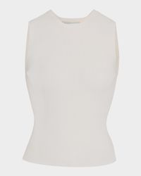 Sid Ribbed Sleeveless Pullover