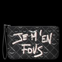 Zadig&voltaire - Pochette à imprimé graphique - Taille Unique - Noir