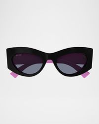Cat-Eye Recycled Acetate Sunglasses