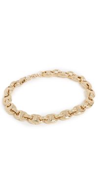 Tory Burch Delicate Gemini Link Bracelet Light Brass One Size